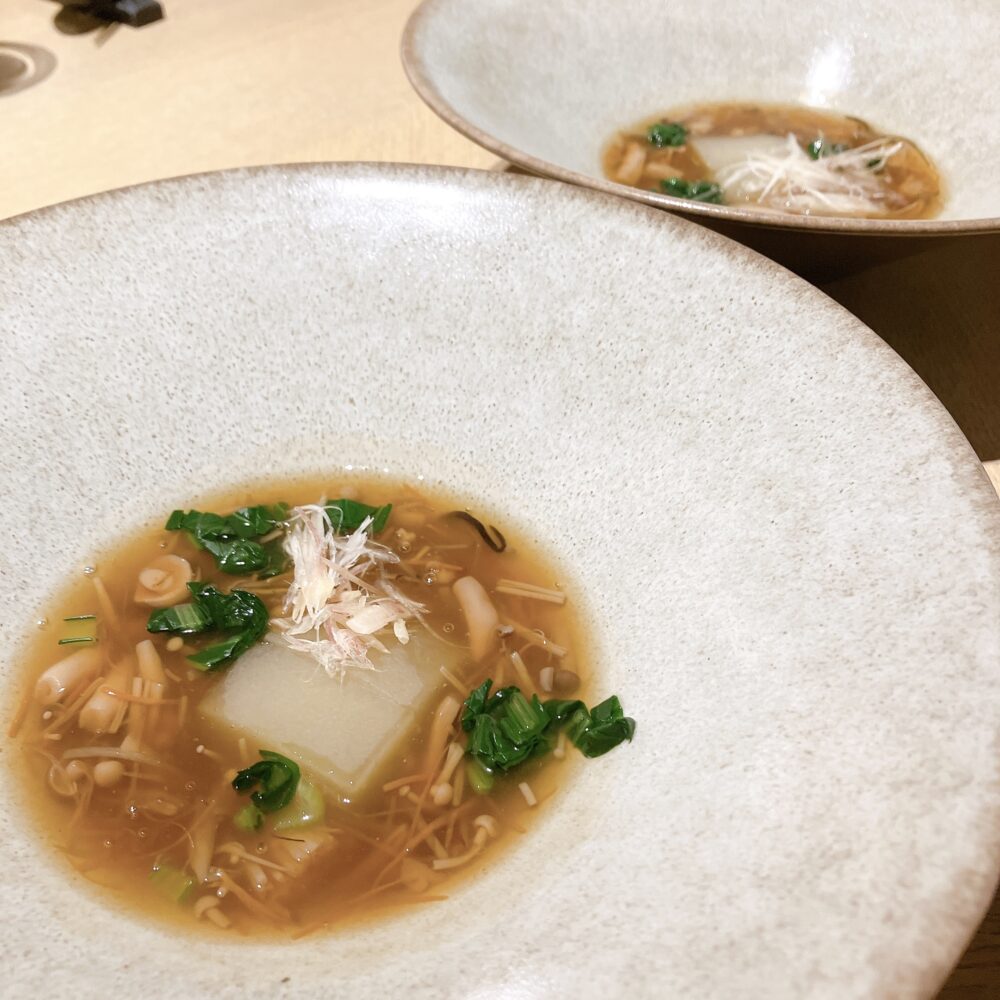 冬瓜のきのこ餡かけ
